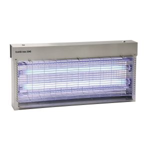 Fliegenvernichter EcoKill Inox, 2 x 20 Watt