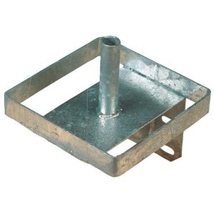 Lecksteinhalter aus verzinktem Metall