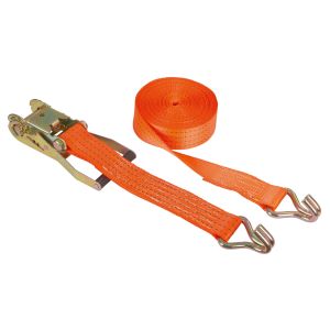 Zurrgurt 2-teilig, 800 cm x 5 cm orange, 4000 kg