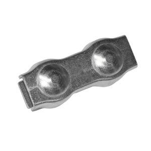 Seilverbinder, verzinkt, für 6 mm Seil, 5 Stück 