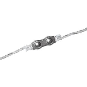Seilverbinder, verzinkt, für 8 mm Seil, 10 Stück