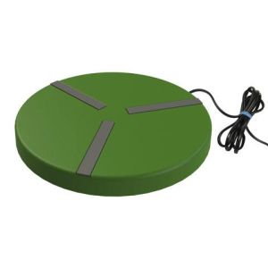 Heizplatte für Geflügeltränken ø 25 cm, 15 W - mit Anti-Rutsch-Streifen an der Oberseite für sicheren Stand der Tränken