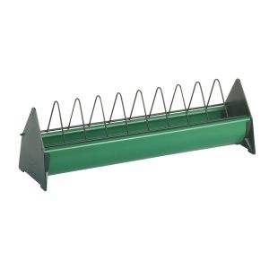 Junghennentrog mit Freßgitter 50 cm in grün - Pflegeleichte und stabile Ausführung!