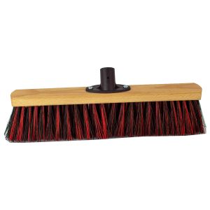 Saalbesen 40 cm Arenga/Elaston Mix mit Quick-Fest-Halter