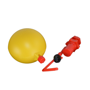Schwimmerventil mit Schwimmerkugel 1/2 Zoll Anschluß von Lubing