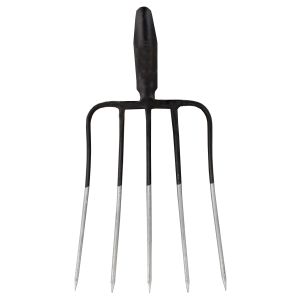 Dunggabel Victoria, 5 Zinken, 31 x 25 mit Federdülle (Abb. ähnlich)