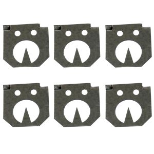 Ersatz Stellplättchen für Zangenfalle 6 Stück/Pack (Nur das Stellplättchen)