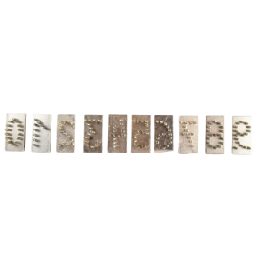 Schlagstempel Einsätze 20 mm, Ziffer 0 bis 9