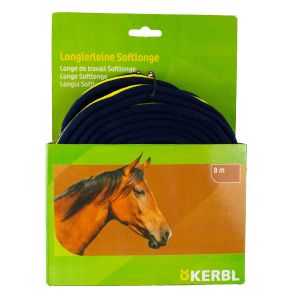 Softlonge 8m Kerbl in blau/gelb