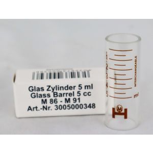 Glas Ersatzzylinder 5ml