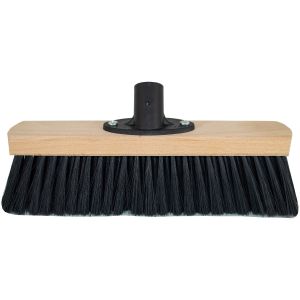 Saalbesen 28 cm mit Haar-Mischung und Quick-fest-Halter