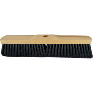 Saalbesen 40 cm mit Haar-Mischung und Stielloch - Naturhaar