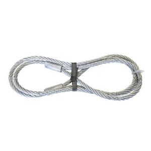 Drahtseil mit 2 Schlaufen, 2,0 m x 12 mm, 1250 kg