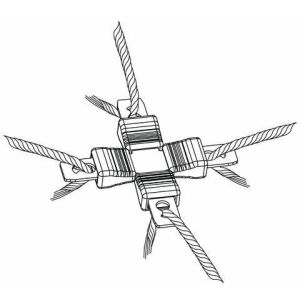 Litzclip® Knotengitter Reparaturset Knotengitter Reparaturset für Schafnetze, Geflügelnetze oder Kaninchennetze