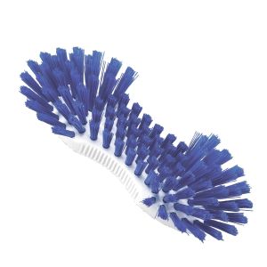 Kannenbürste mit blauen Borsten, kochfest
