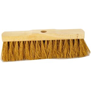 Naturfaser - Besen (30 cm Breite) mit Kokos und Stielloch