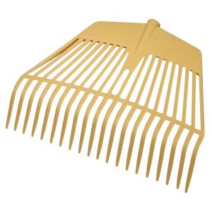 Laubrechen und Laubgabel 20 Zinken, 45 cm breit - Rechen für Laub