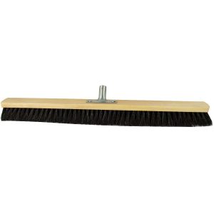 Saalbesen 80 cm, Naturhaar, mit Metallstielhalter