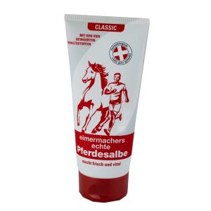 Pferdesalbe Eimermacher 200 ml Tube - Enzborn Pferdesalbe mit Menthol, Kampfer, Rosmarin