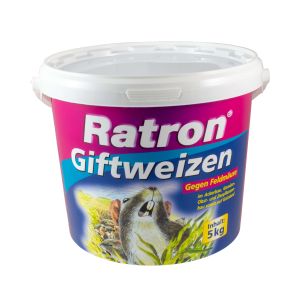 Ratron Giftweizen, Mäuseköder und Rattenköder - 5000 g von Frunol