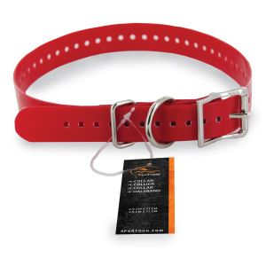 Halsband 2,5cm rot - SAC30-13322