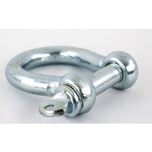 Schäkel geschweift, verzinkt 12 mm 1/2 Zoll