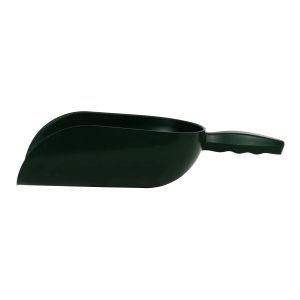 Futterschaufel, Kunststoff grün 2 kg