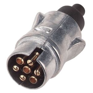Stecker, 7-polig, Metall