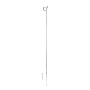 Weidezaunstab mit Ösenisolator 105 cm, 30 Stück/Karton
