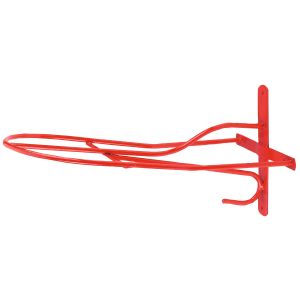 Sattelhalter englisches Modell, 54 cm, rot