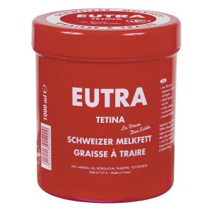 EUTRA Melkfett - 1000 ml - Original Schweizer Melkfett für gesunde Euter