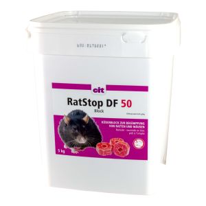 RatStop DF Block 5000g, 25 x 20 g Abp. (Difenacoum)