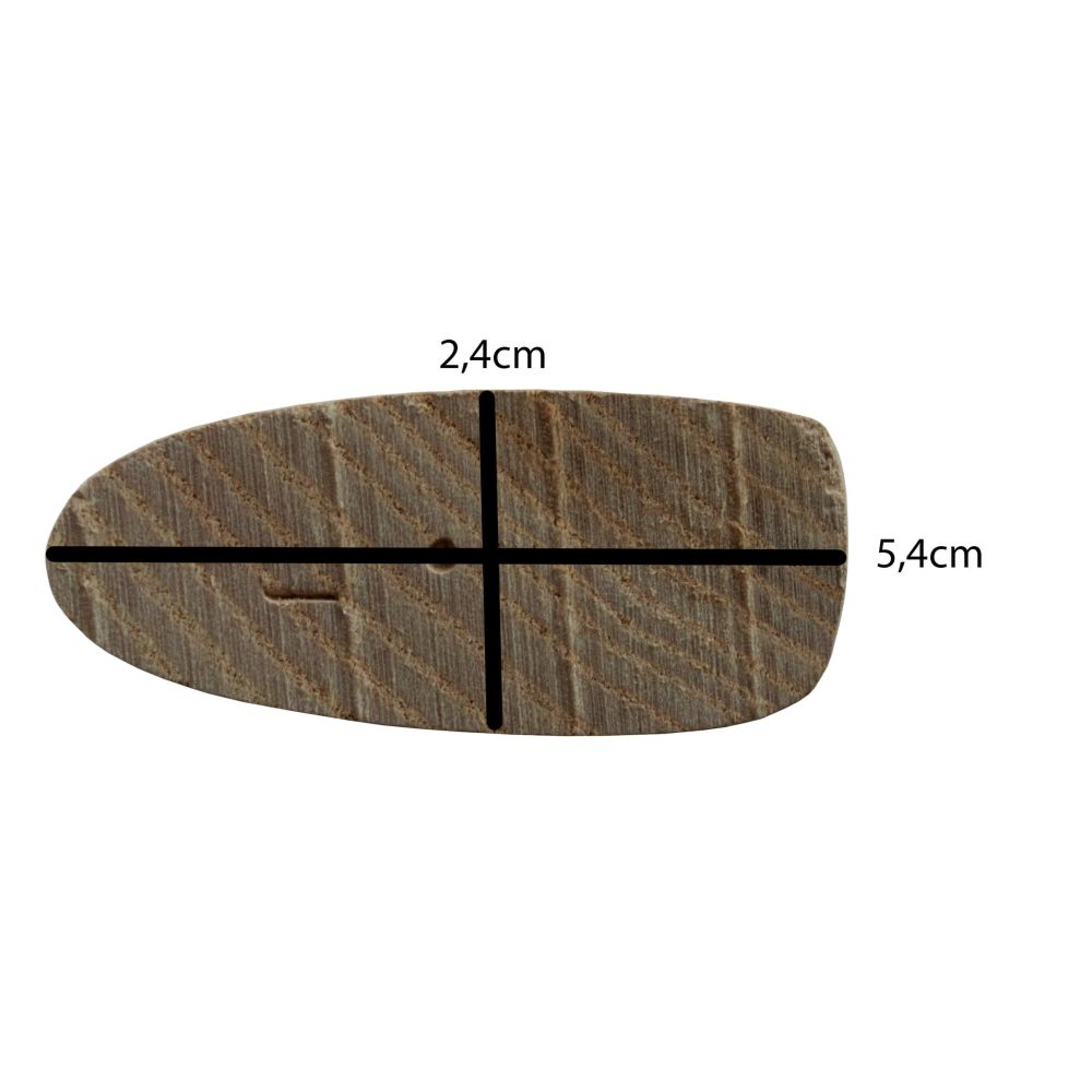 Kerbl Axtstiel - Kuhfußform, 60 Cm